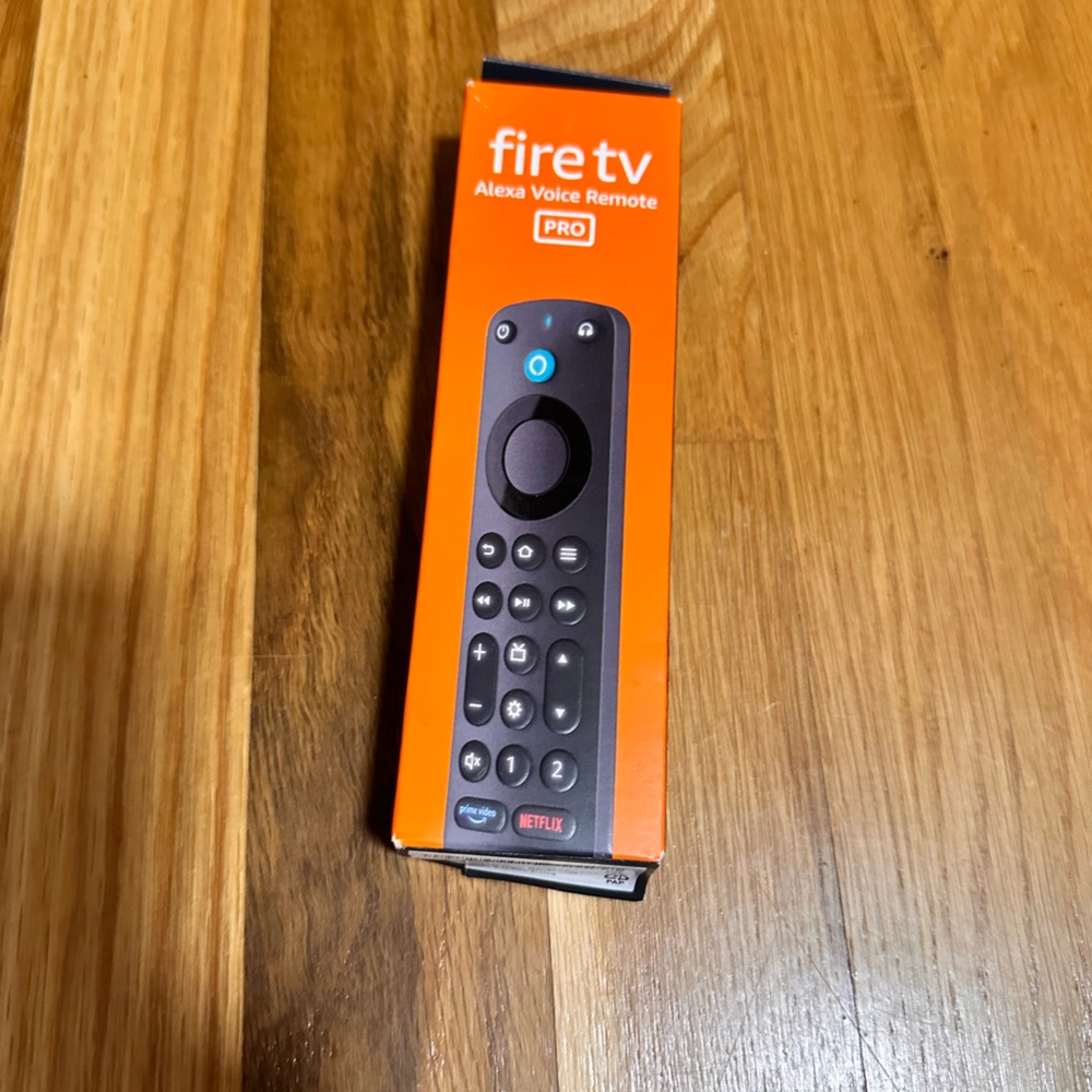 Fire TV Alexa Voice Remote Pro. Never opened.